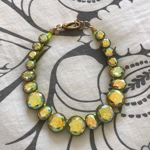 JCrew Iridescent Green Necklace